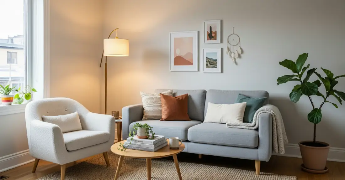 living room mindful after